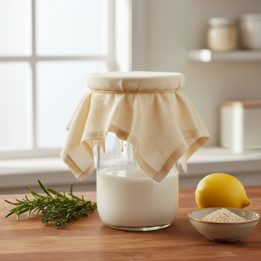 Cheesecloth - Cream In Use