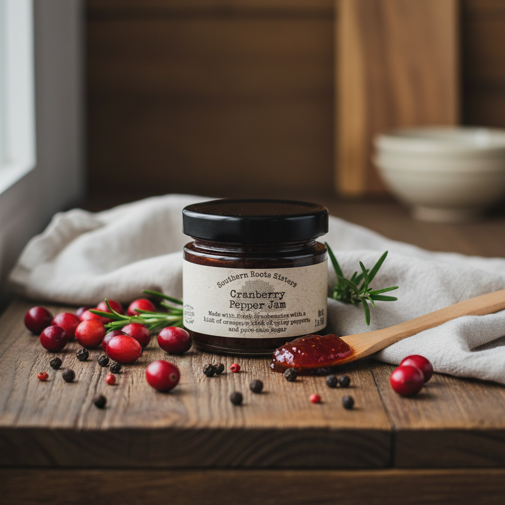 Cranberry Pepper Jam