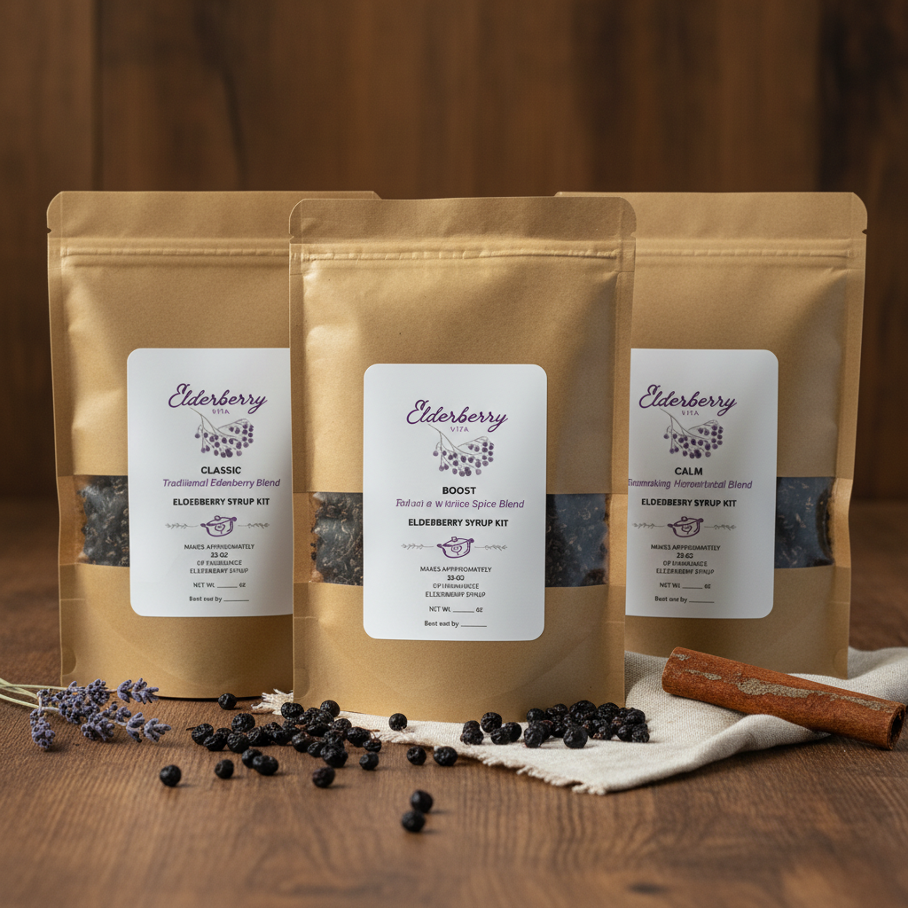 Elderberry Vita - All 3 Blends Lifestyle