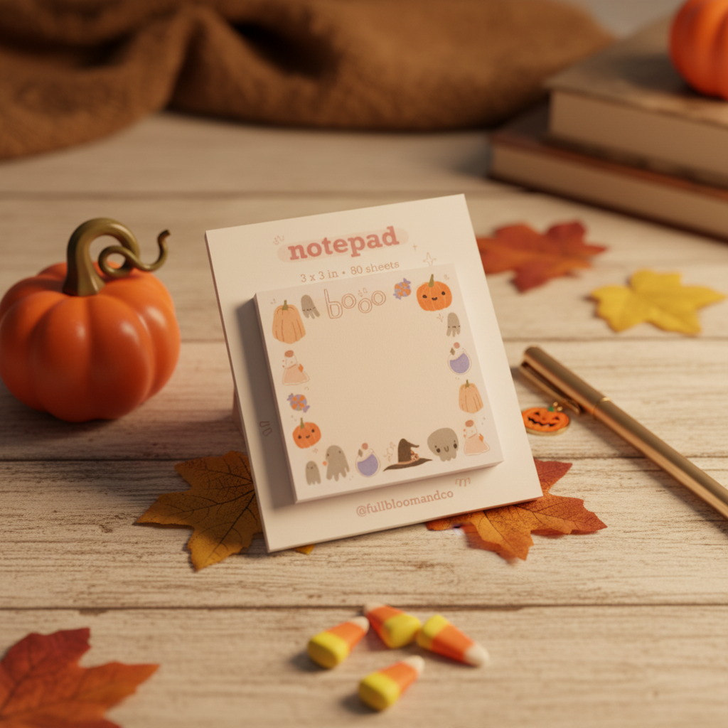 Halloween Notepad - Individual