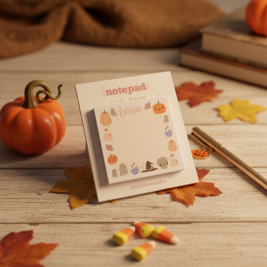 Halloween Notepad - Individual