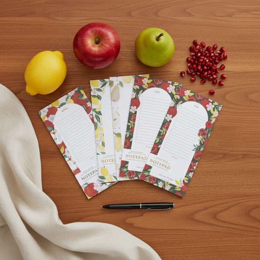 Market Notepads - Group Flat Lay