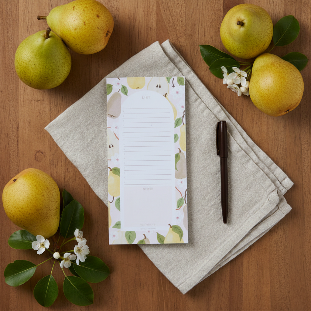 Pear Tree - Flat Lay