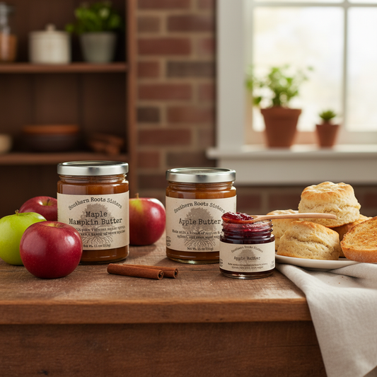 Southern Roots Sisters - Kitchen Scene