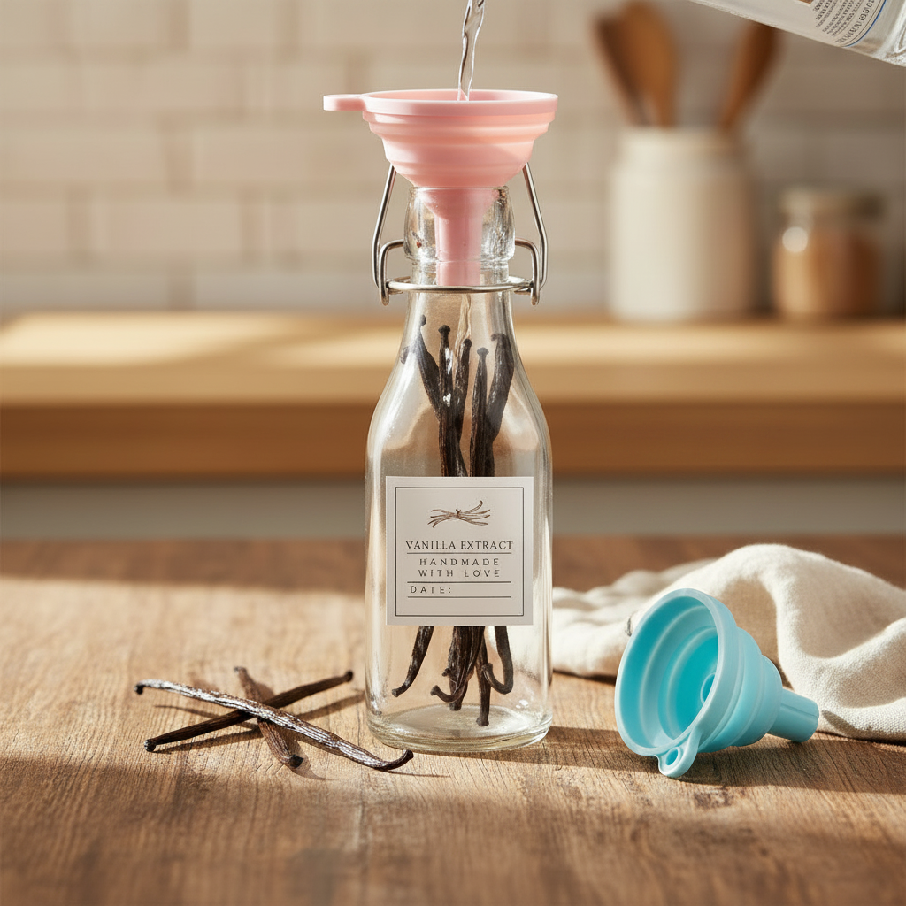 Vanilla Extract with Funnel - No Orange